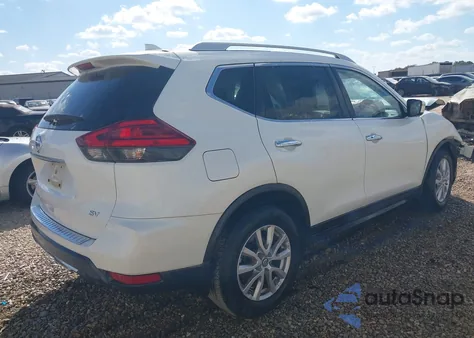 2017 Nissan Rogue Sv z USA, uszkodzony, nr VIN KNMAT2MTXHP558808